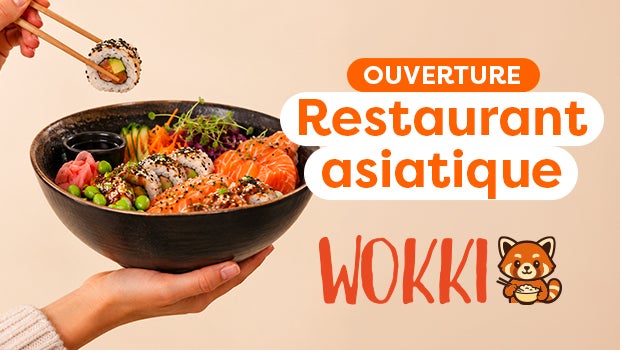Aushopping Pau x Ouverture Wokki